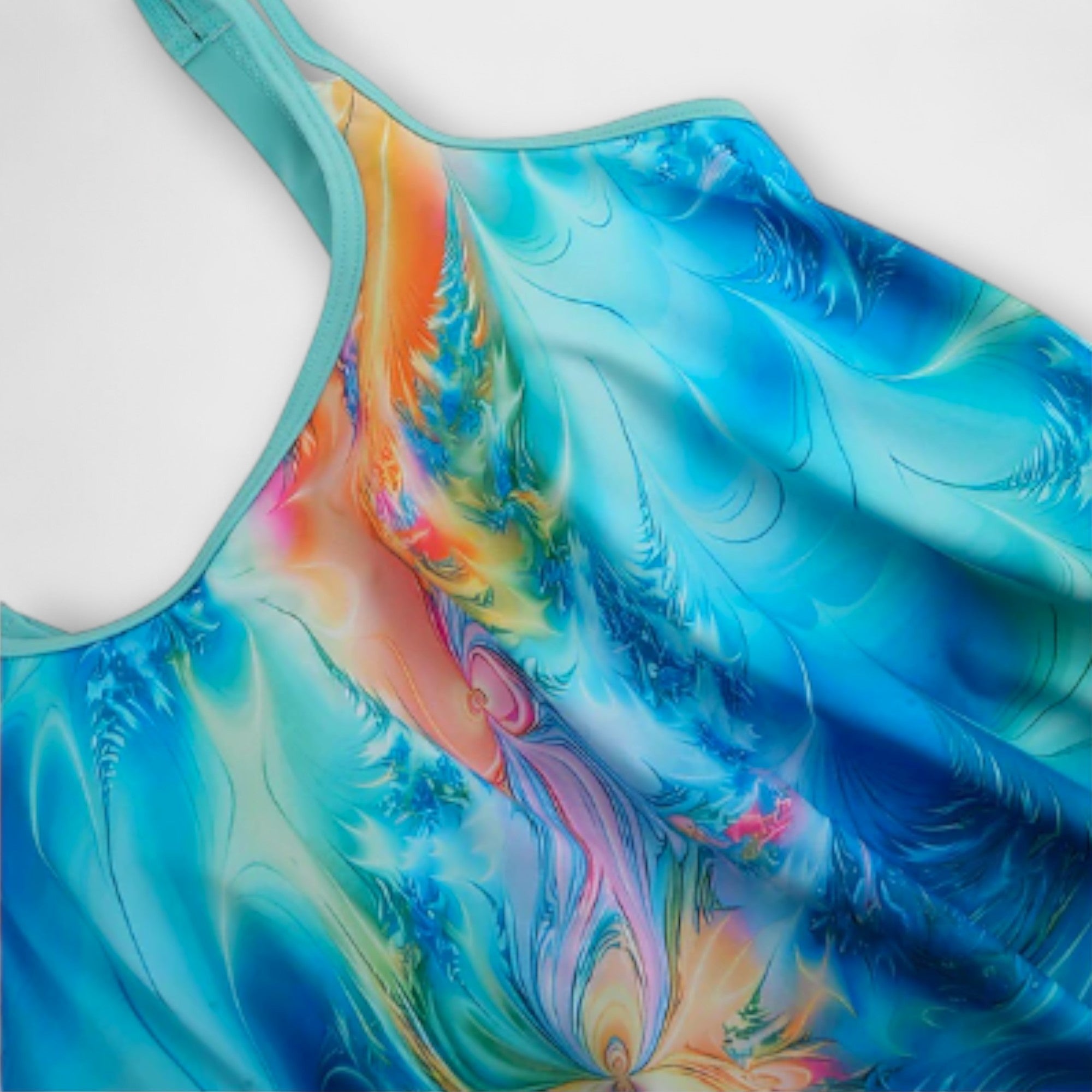 Women's Floral Tankini Set | Summer Boho-3