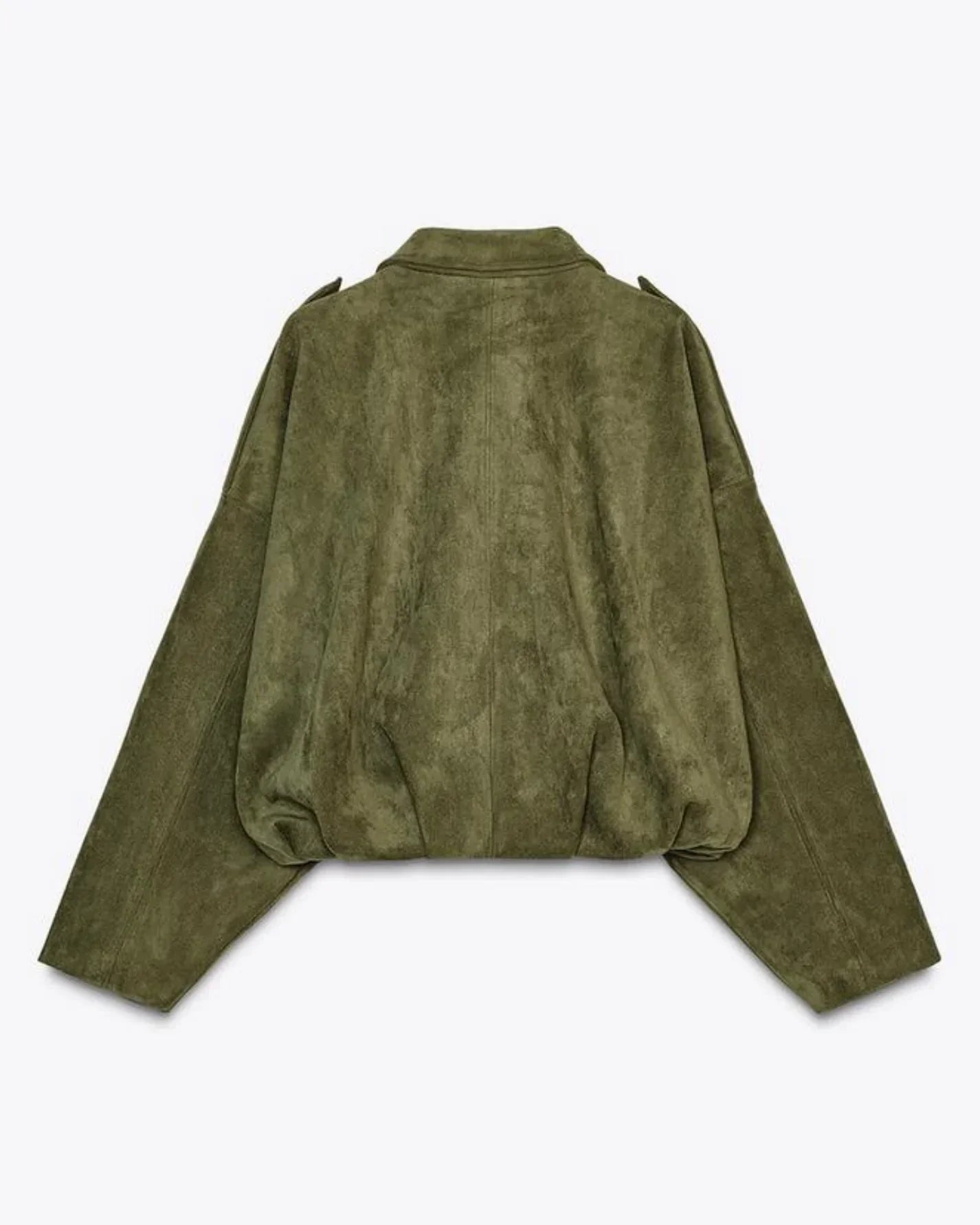 Women's Casual Jacket | Olive Blazer-4