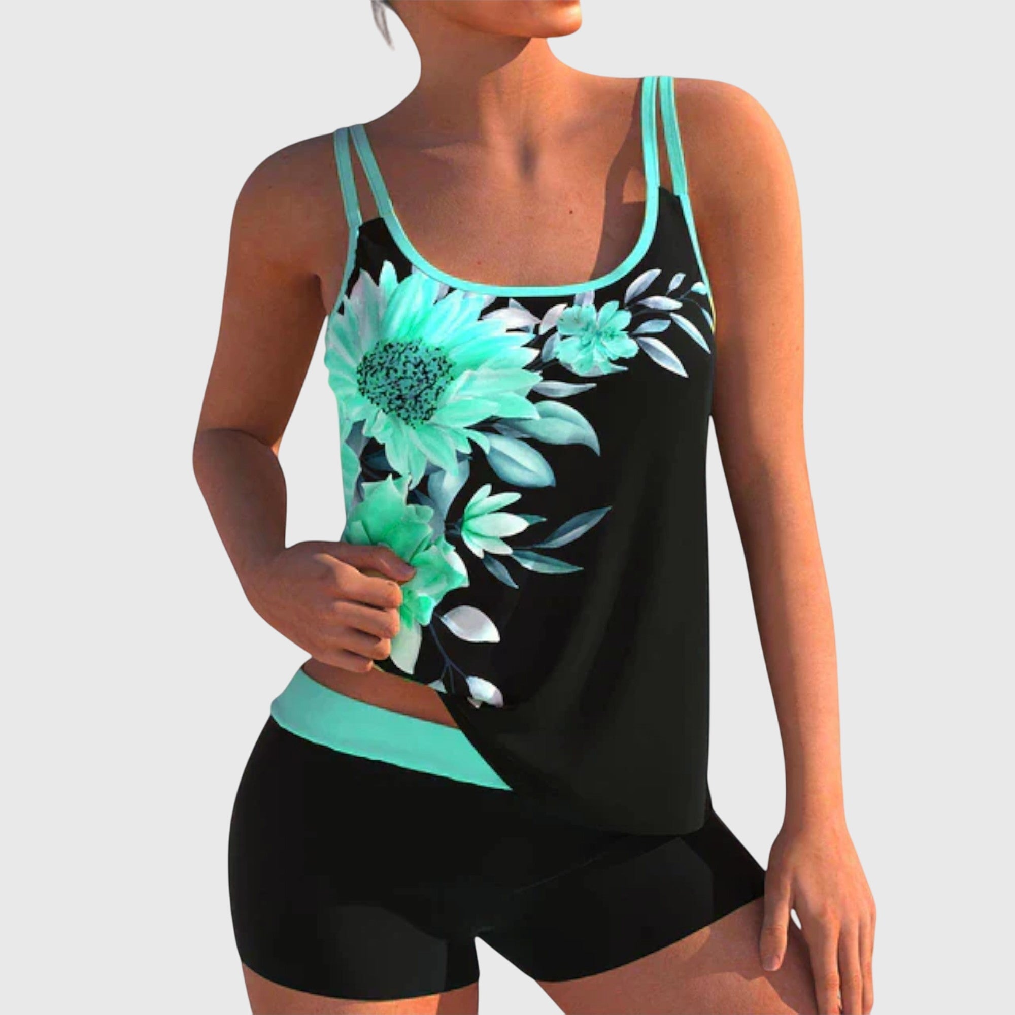 Women's Floral Bikini Set | Summer Beach-3
