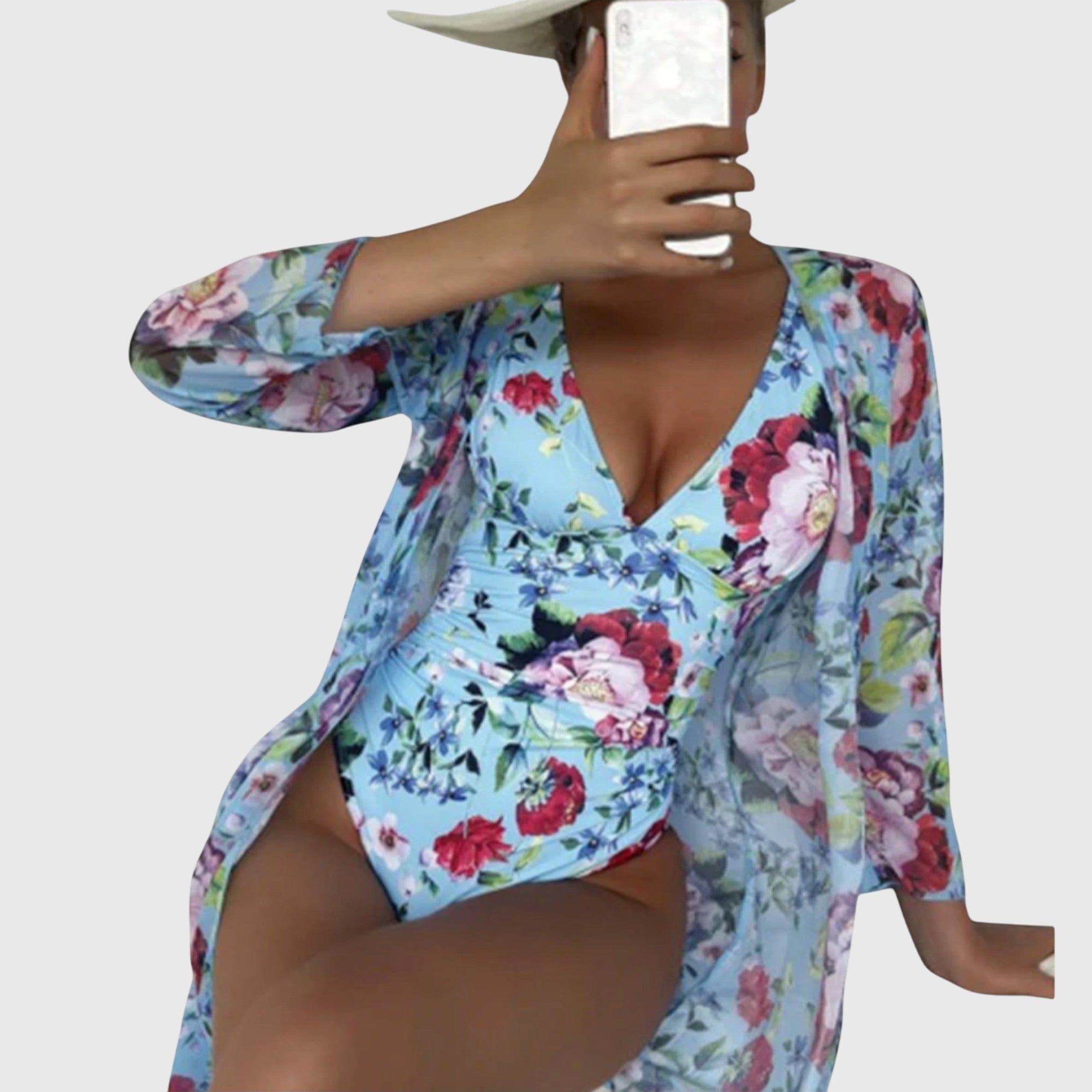 Women's Floral Bikini Set | Summer Boho-2