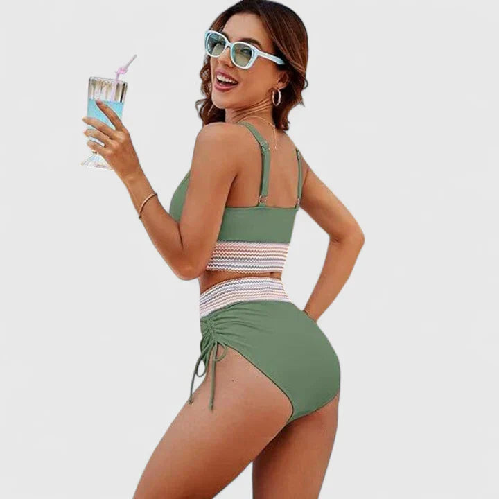 Women's High Waist Bikini | Summer Adjustable-11