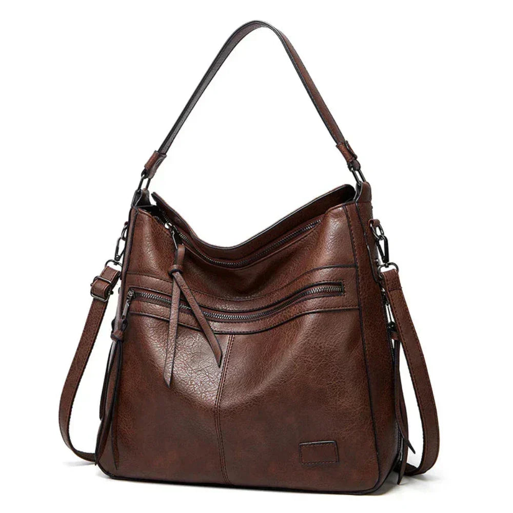 Women's Brown Shoulder Hobo Bag | Crossbody-7