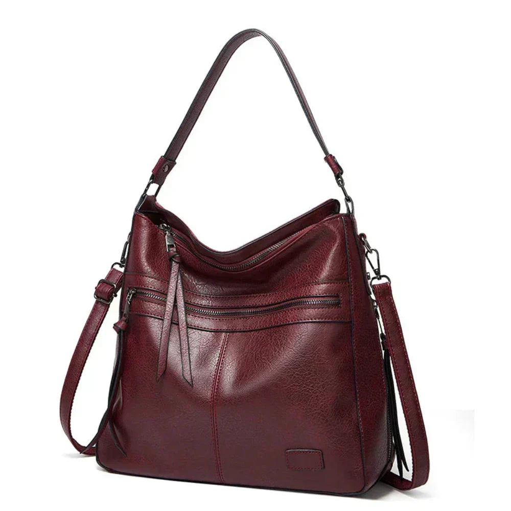 Women's Brown Shoulder Hobo Bag | Crossbody-8