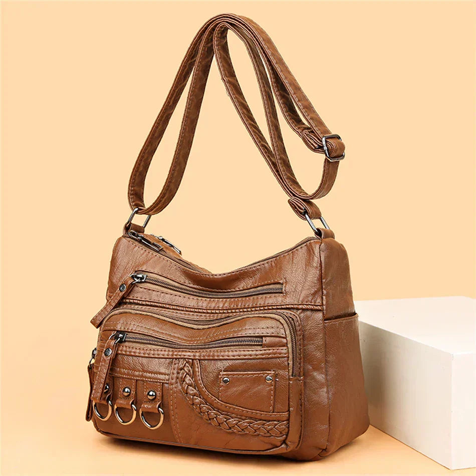 Women's Vintage Shoulder Bag | Casual Crossbody-1