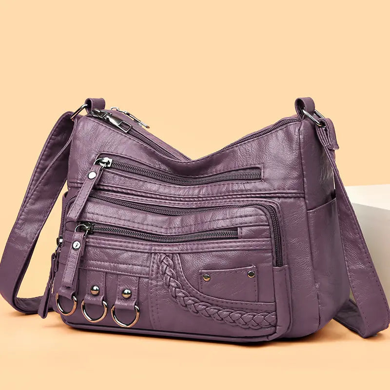 Women's Vintage Shoulder Bag | Casual Crossbody-36