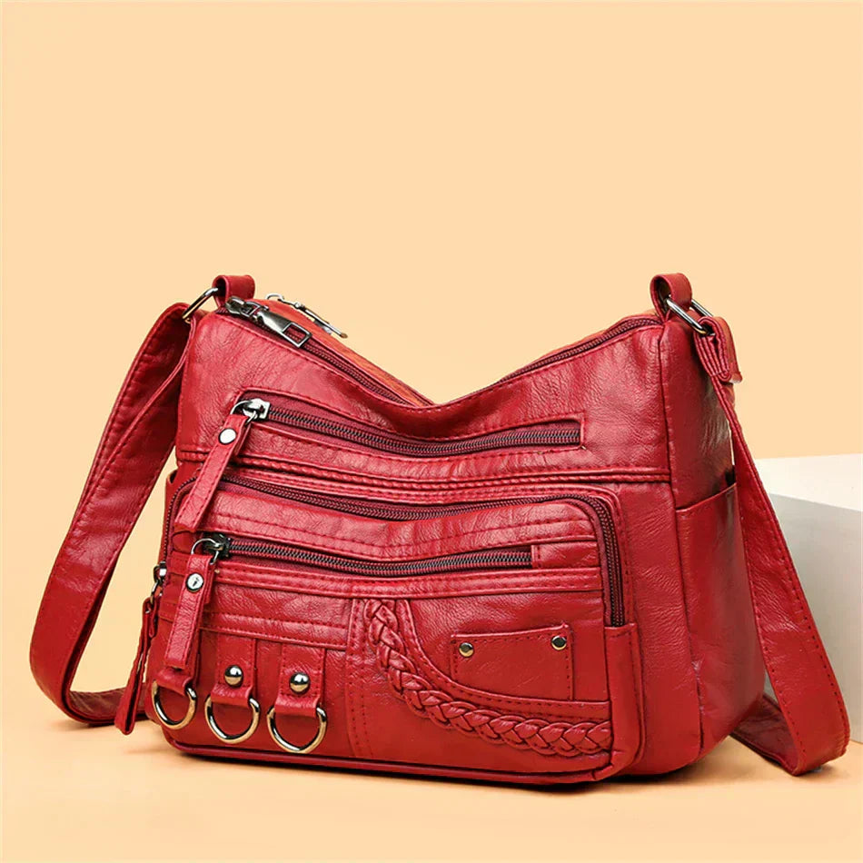 Women's Vintage Shoulder Bag | Casual Crossbody-29