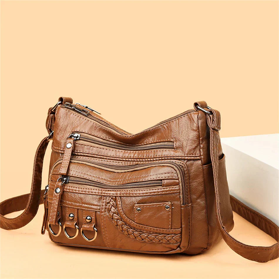 Women's Vintage Shoulder Bag | Casual Crossbody-5