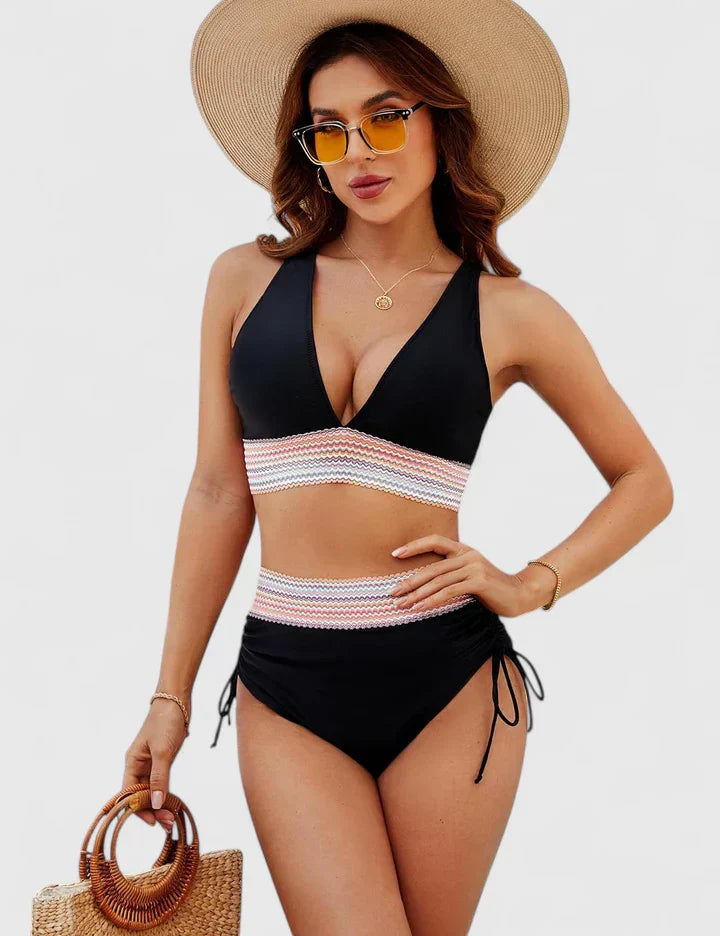 Women's High Waist Bikini | Summer Adjustable-3