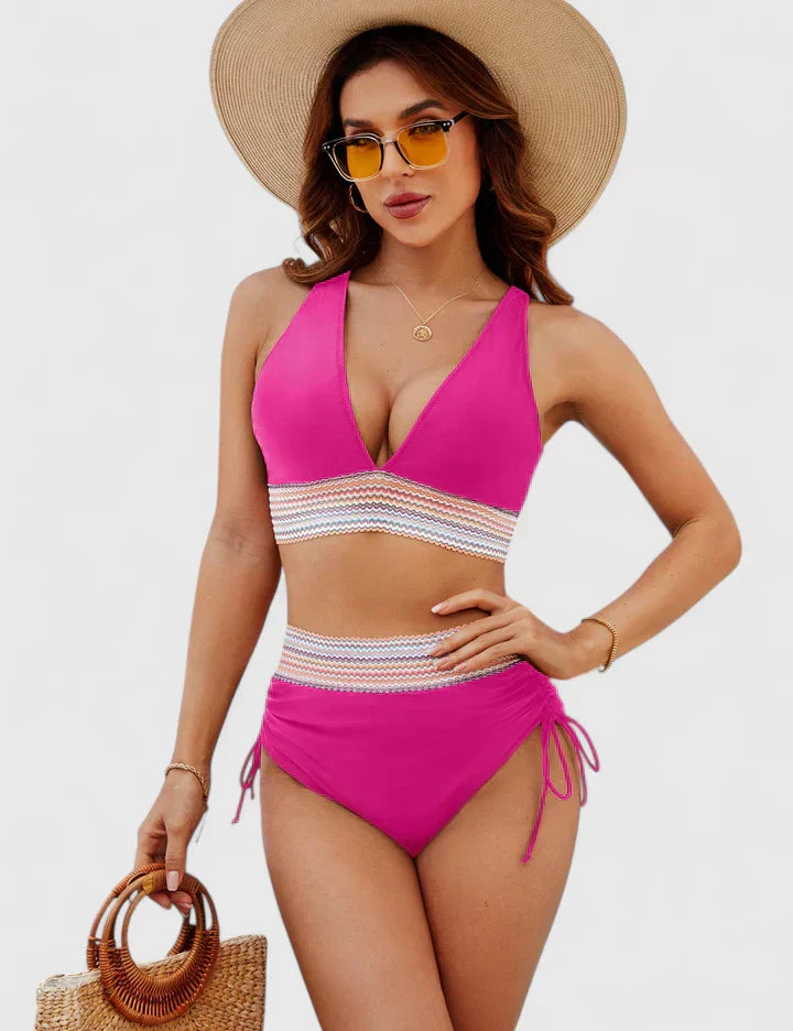 Women's High Waist Bikini | Summer Adjustable-7