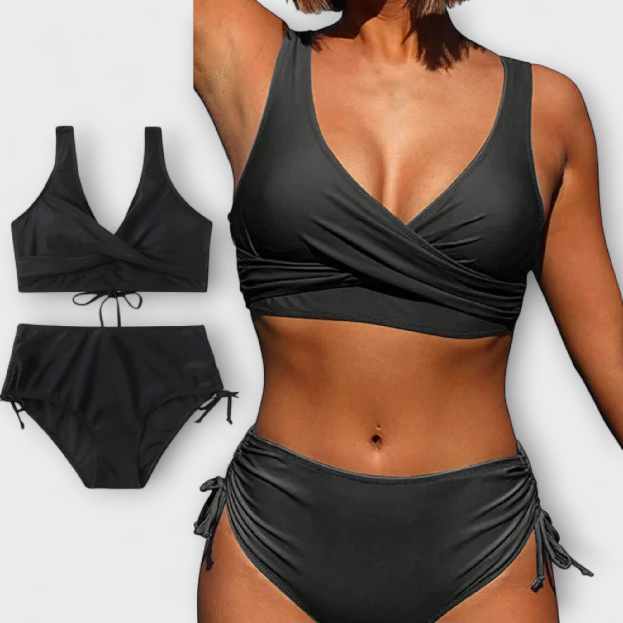 Women's High Waist Bikini | Summer Wrap-2