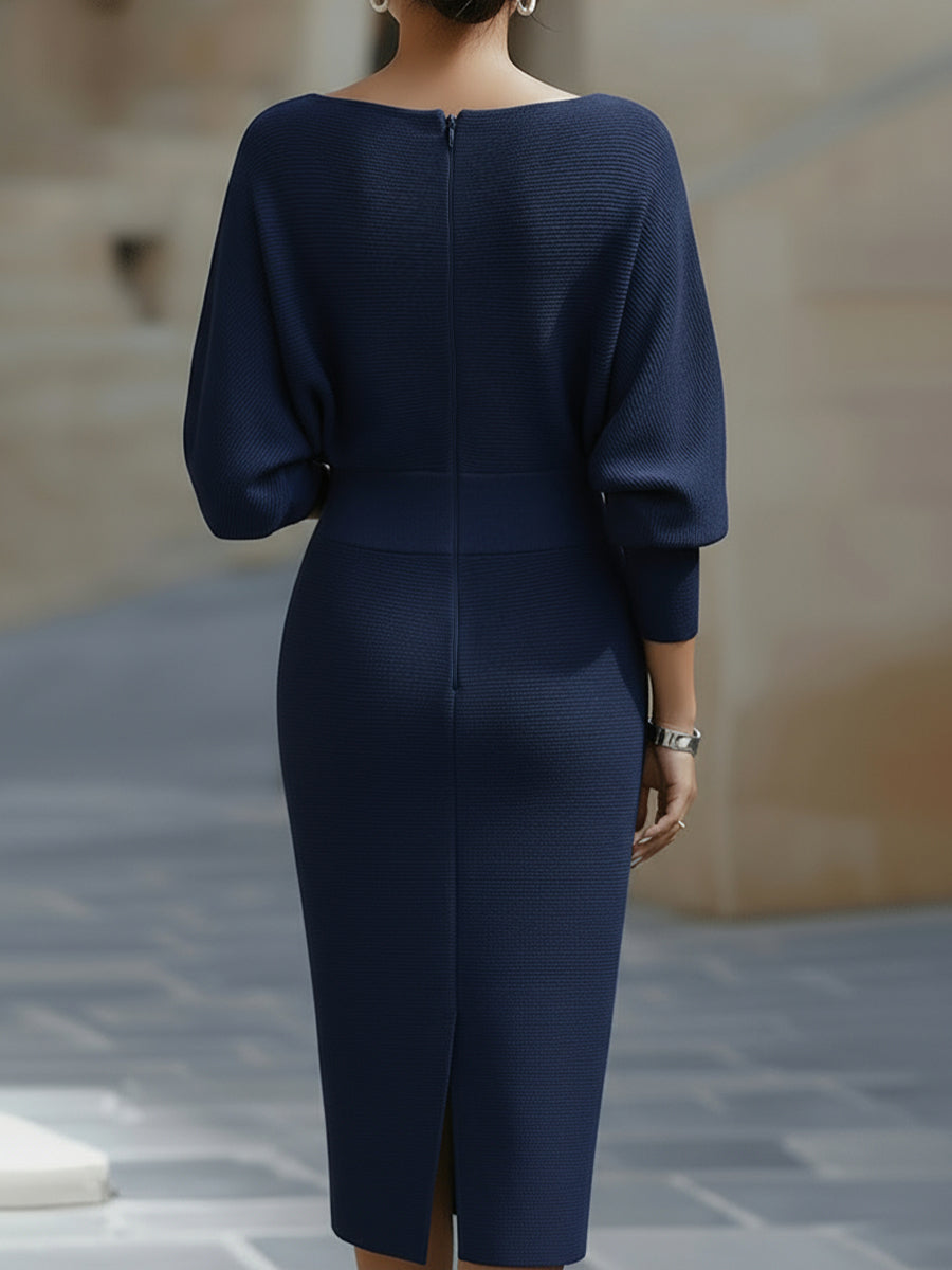 Women's Bodycon Midi Dress | Evening Cocktail-9