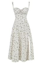 Women's Floral Midi Dress | Summer Corset-18