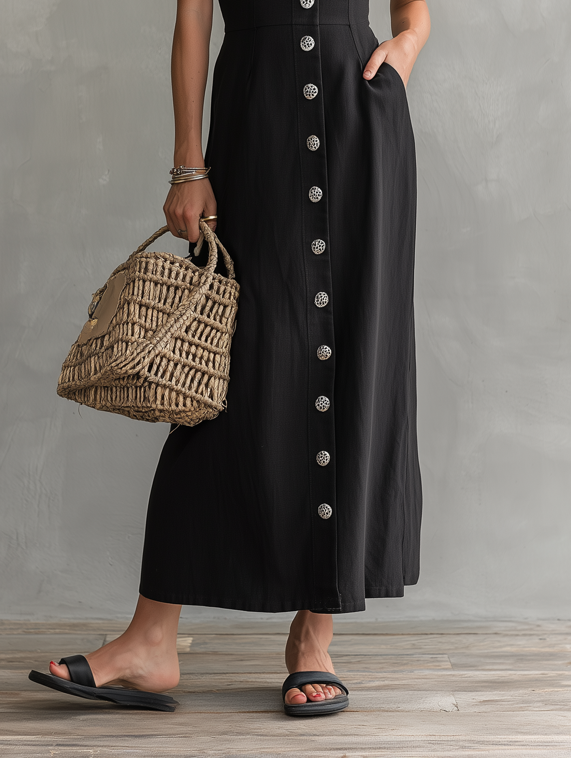 Women's Maxi Dress | Casual A-Line-3