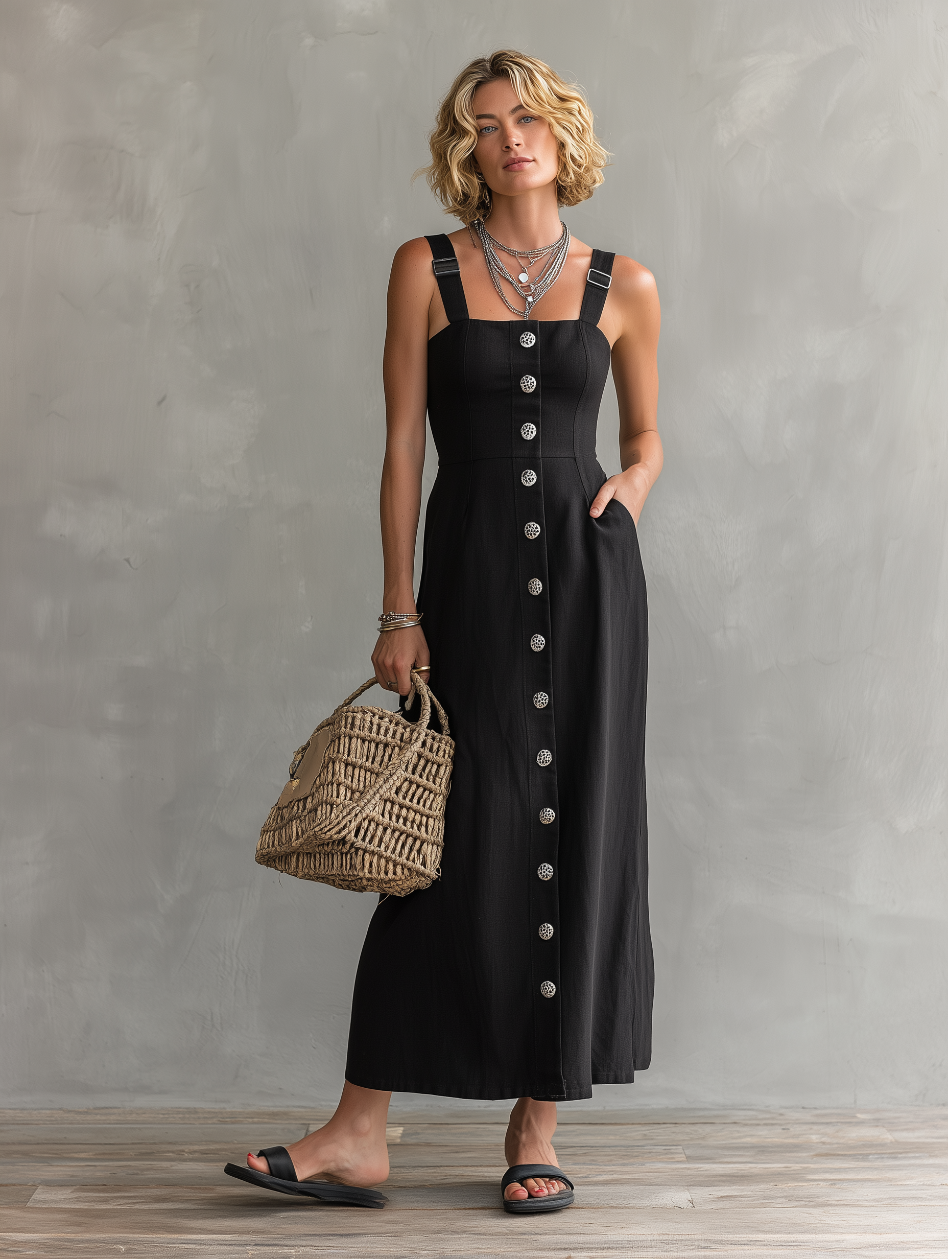 Women's Maxi Dress | Casual A-Line-4