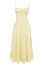 Women's Floral Midi Dress | Summer Corset-23