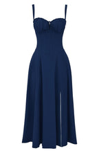 Women's Floral Midi Dress | Summer Corset-20