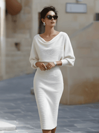 Women's Bodycon Midi Dress | Evening Cocktail-1