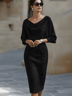 Women's Bodycon Midi Dress | Evening Cocktail-2