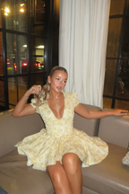 Women's Floral Mini Dress | Summer Wedding Guest-8