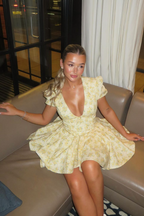 Women's Floral Mini Dress | Summer Wedding Guest-9