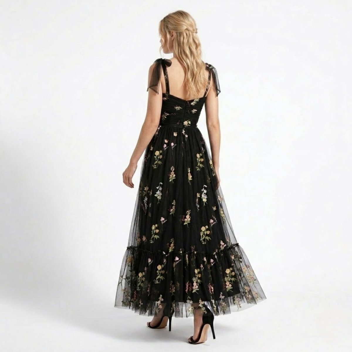 Women's Floral Maxi Dress | Wedding Guest Evening-3