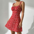 Women's Floral Mini Dress | Summer Casual-1