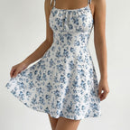 Women's Floral Mini Dress | Summer Casual-5