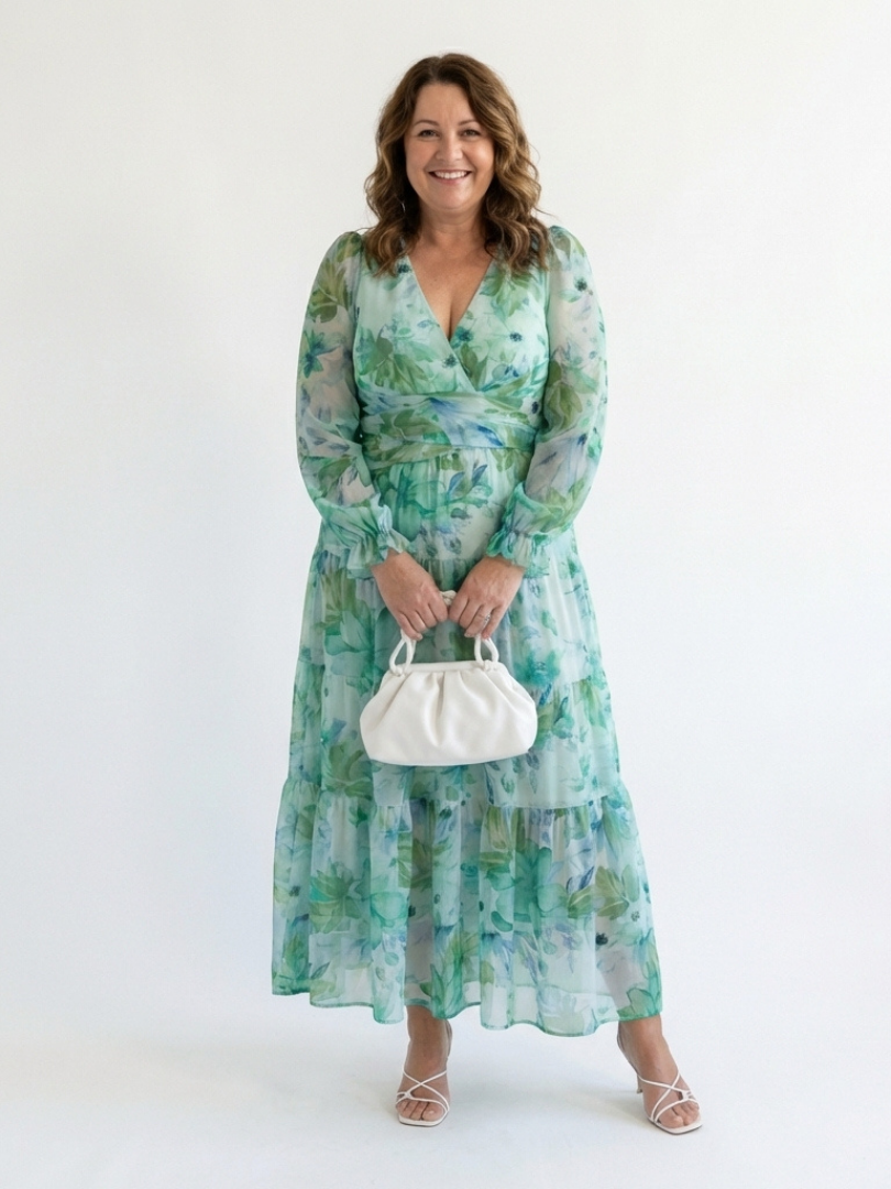 Women's Floral Maxi Dress | Summer Wedding Guest-3