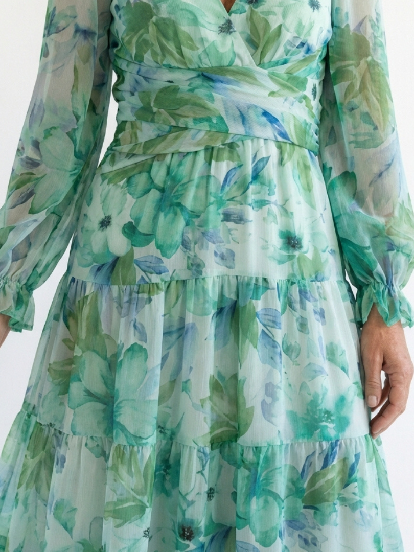 Women's Floral Maxi Dress | Summer Wedding Guest-2