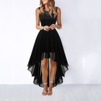 Women's Wedding Guest Midi Dress | Lace A-Line-7