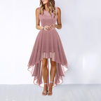 Women's Wedding Guest Midi Dress | Lace A-Line-6
