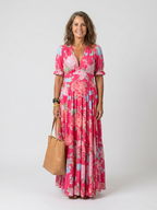 Women's Floral Midi Dress | Summer Wedding Guest-1
