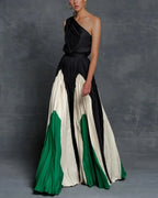 Women's One Shoulder Maxi Dress | Wedding Guest Evening-2