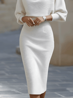 Women's Bodycon Midi Dress | Evening Cocktail-13