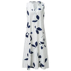 Women's Floral Maxi Dress | Summer Boho-6
