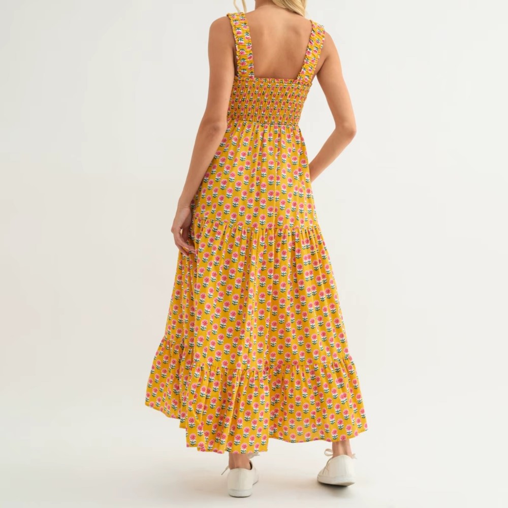 Women's Floral Maxi Dress | Summer Wedding Guest-2