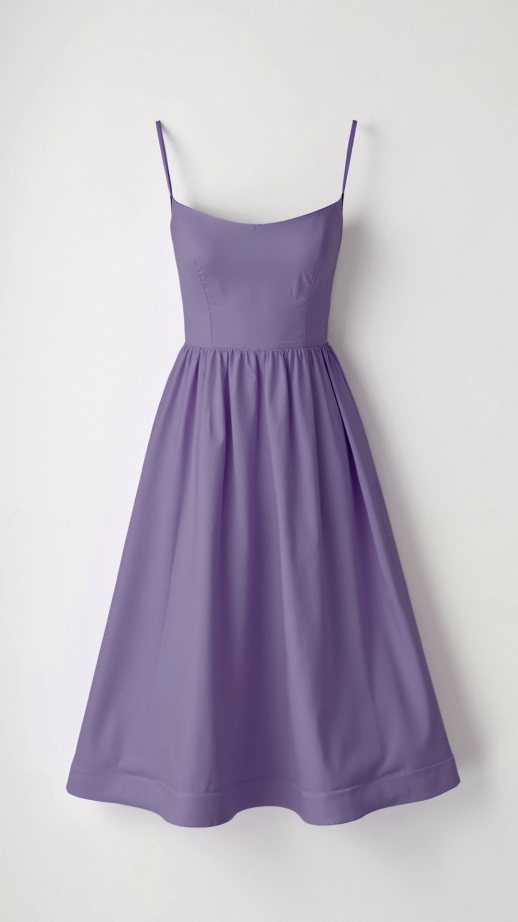 Women's White A-Line Midi Dress | Wedding Guest-12