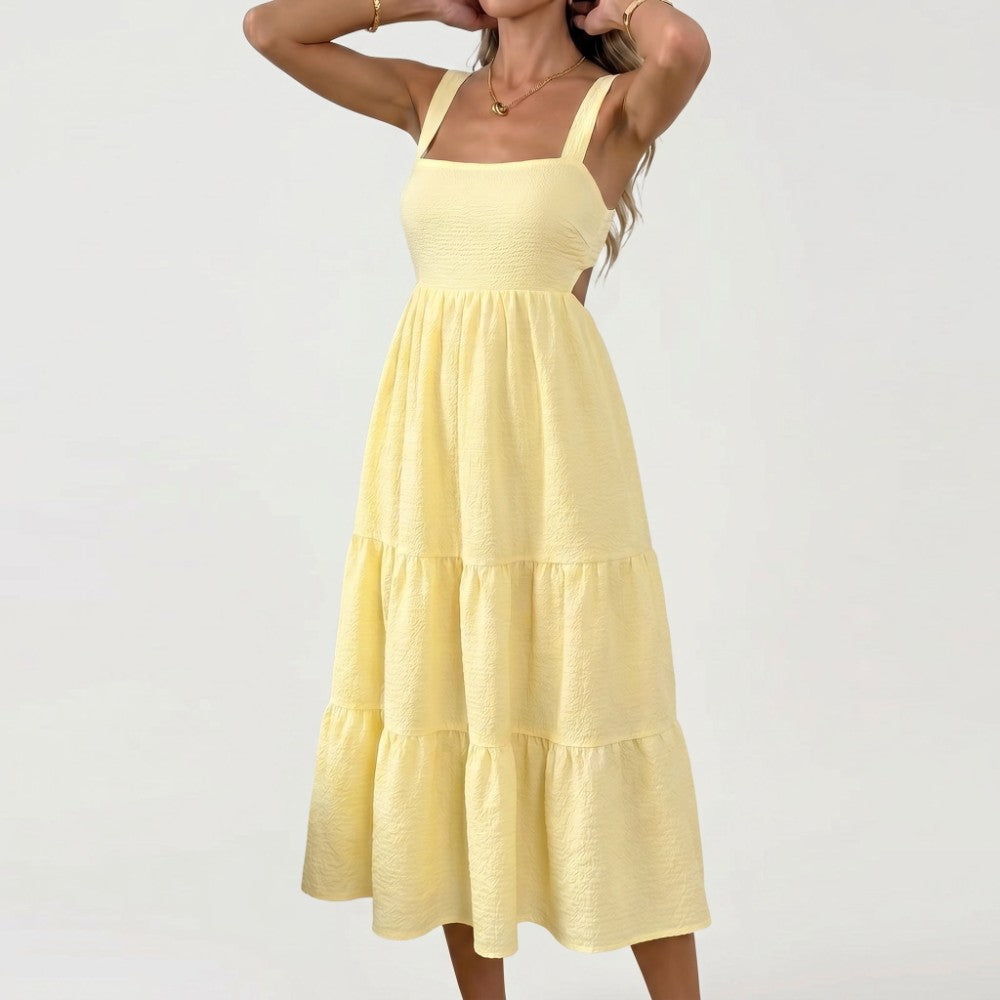 Women's Summer Midi Dress | Wedding Guest Boho-1