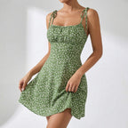 Women's Floral Mini Dress | Summer Casual-7