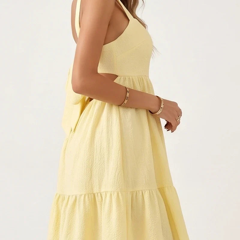 Women's Summer Midi Dress | Wedding Guest Boho-5