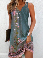 Women's Summer Mini Dress | Casual Sleeveless-8