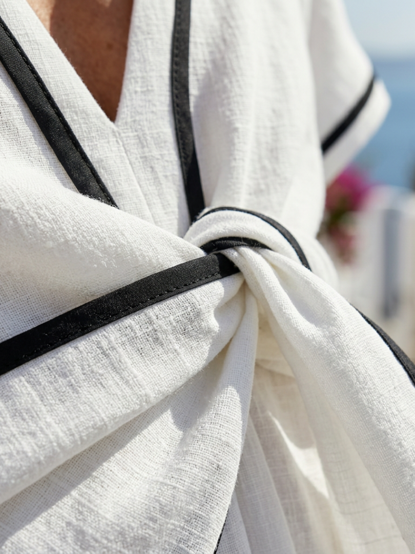 Women's Wrap Midi Dress | Wedding Guest Elegant-3