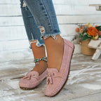 Women's Tassel Moccasin Loafers | Slip-On Flat-7