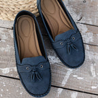 Women's Tassel Moccasin Loafers | Slip-On Flat-9