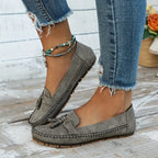 Women's Tassel Moccasin Loafers | Slip-On Flat-10