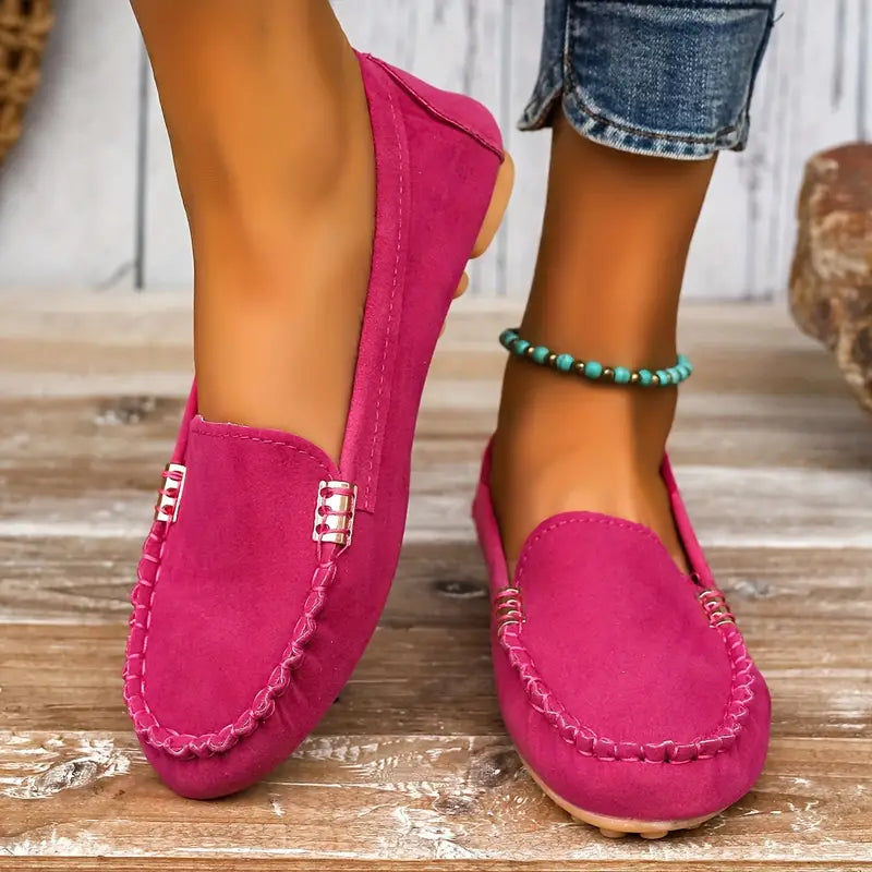Women's Casual Loafers | Slip On Flats-4