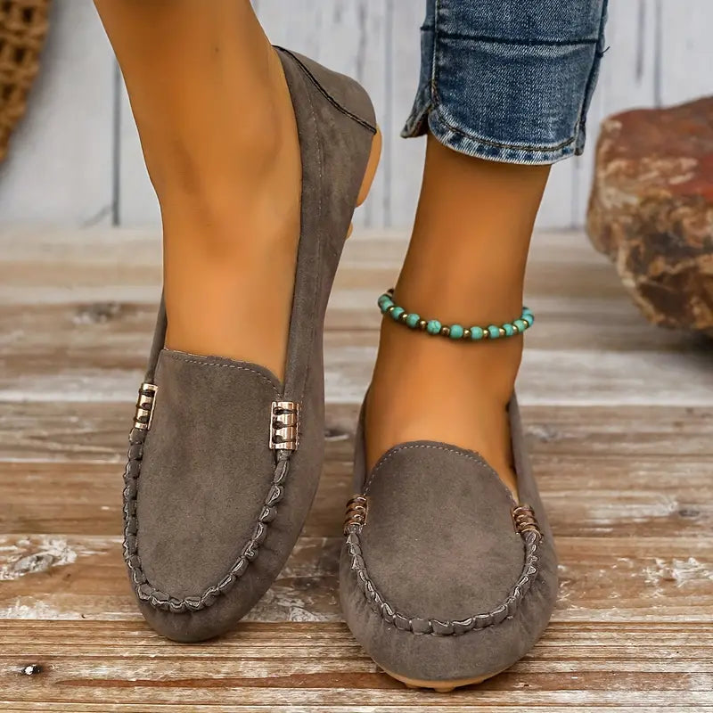 Women's Casual Loafers | Slip On Flats-2
