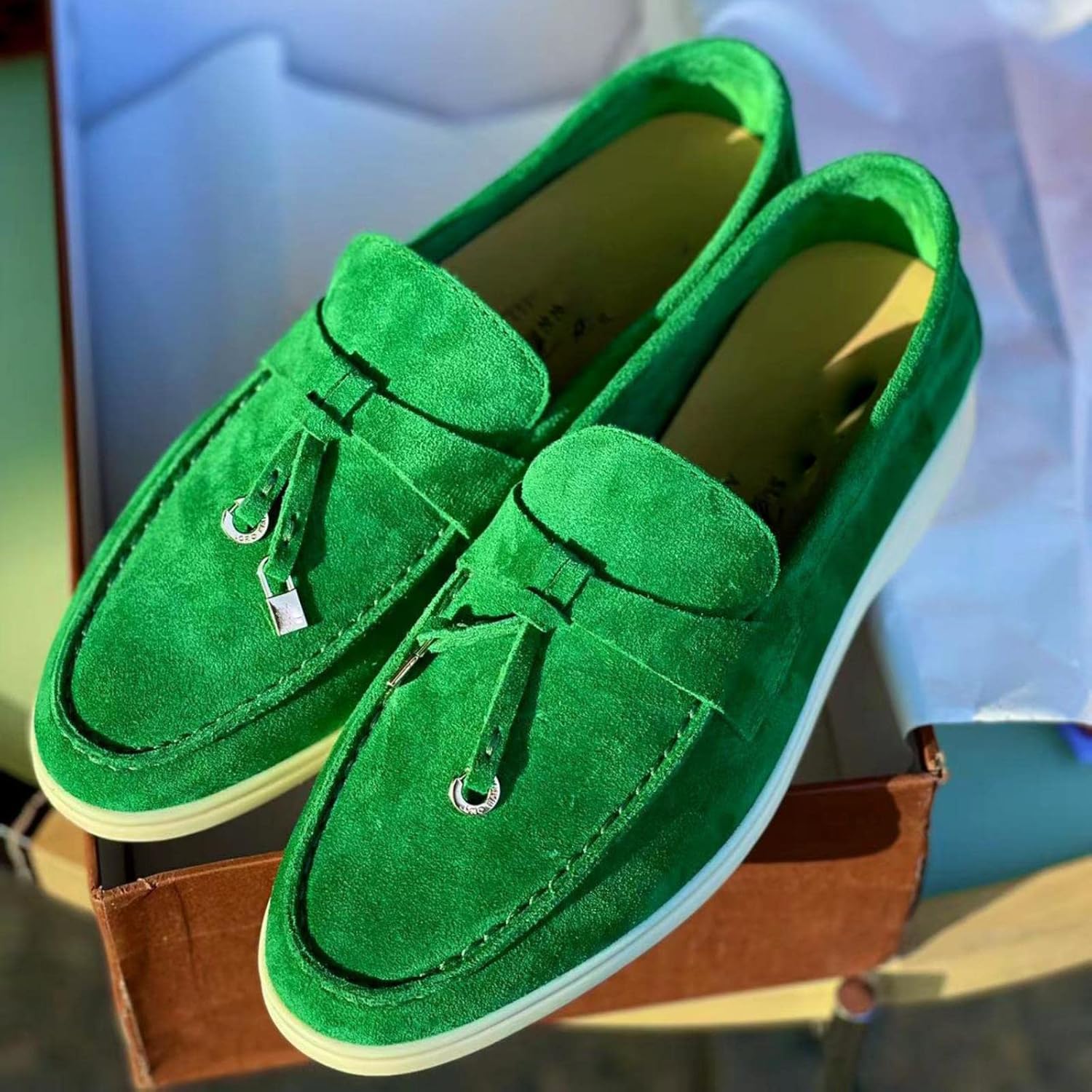 Women's Casual Loafers | Slip-On Tassel-5