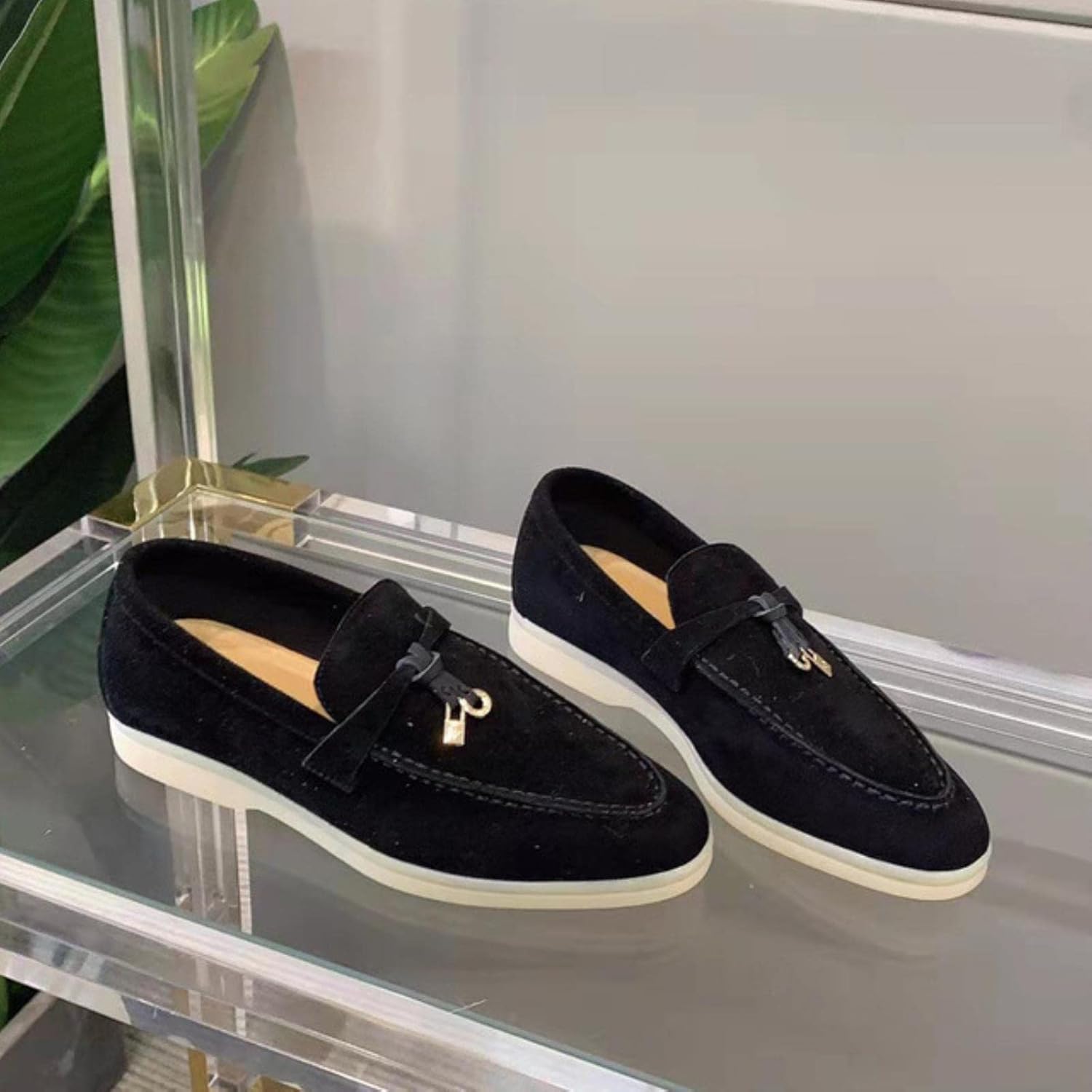 Women's Casual Loafers | Slip-On Tassel-1