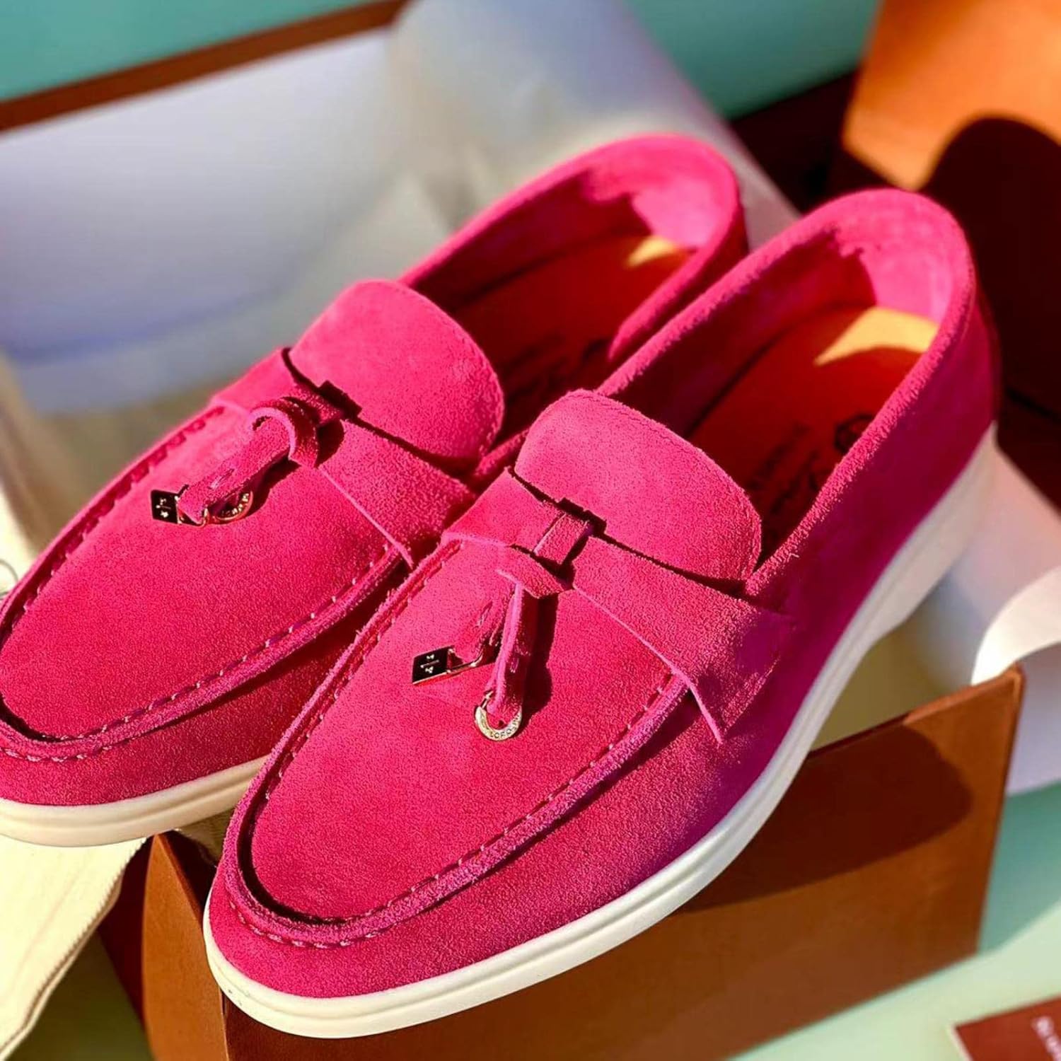 Women's Casual Loafers | Slip-On Tassel-2